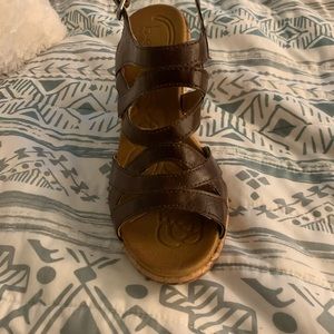 Huarache de plataforma